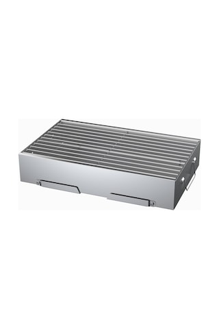 Tr 30x40 Cm Galvaniz Katlanır Mangal, Kömür, Yelpaze, Maşa Seti