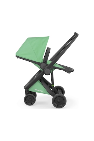 Greentom Reversible Çift Yönlü Bebek Arabası Siyah Şasi