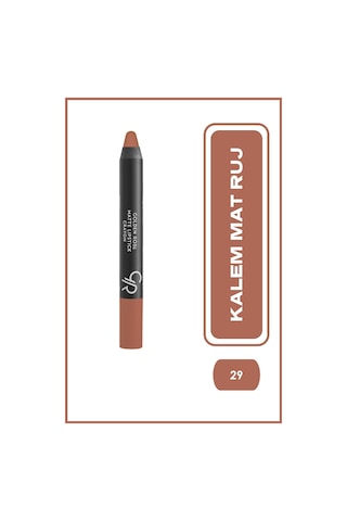 Matte Lipstick Crayon No:29 - Mat Kalem Ruj 29