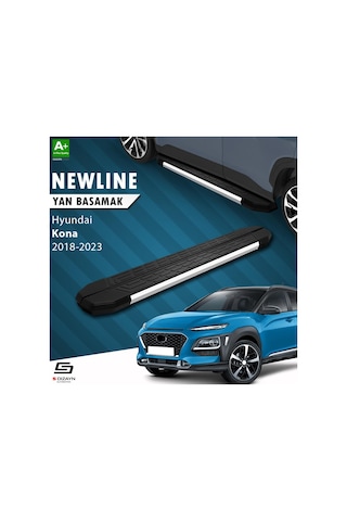 S-dizayn Hyundai Kona Newline Krom Yan Basamak 173 Cm 2018-2023 A+ Kalite