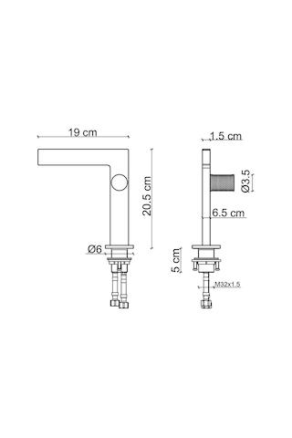 Fontana Lavabo Bataryası Krom Fk-2011 Krom