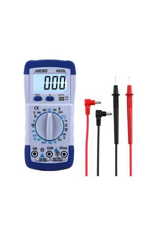 Reedark Taşınabilir Dijital Multimetre - Voltmetre, Ampermetre Ve Ohmmetre Ölçümü İçin Profesyonel El Tipi Cihaz