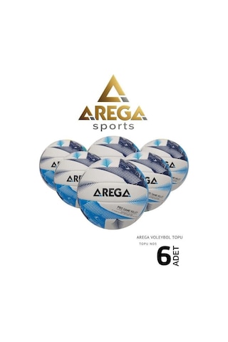 6 Adet Arega Voleybol Maç Topu Mvb-40352 002 Beyaz