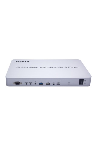 Gplus 4KVW349P 3x3 Video Wall Controller 4K Ultra HD HDMI Duvar Ekran Denetleyici