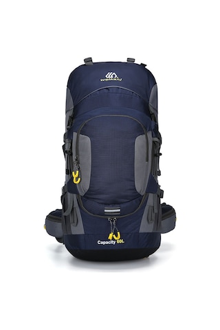 Weikani Çok Amaçlı Suya Dayanıklı 60l Outdoor Sırt Çantası Lacivert