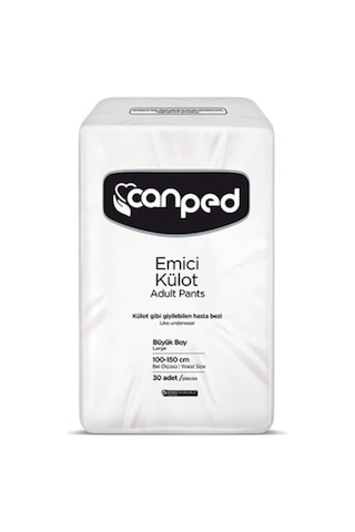 Canped Emici Külot Hasta Bezi Büyük Boy L 30'lu