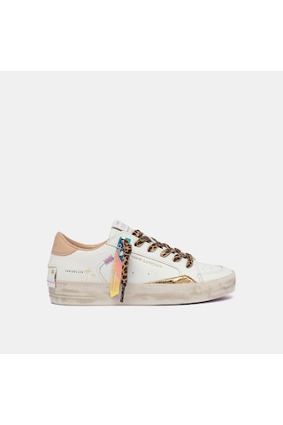 Sneaker Kadın 29101pp8.10 Crime London Sk8 Deluxe 10/c08l White Beyaz