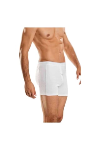 Berrak 1059 Likralı Düğmeli Erkek Boxer 6 Adet