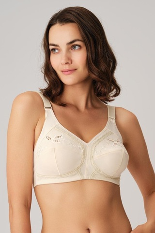 Balensiz Desteksiz Dolgusuz Toparlayıcı İşlemeli Küçültücü Sütyen Ten