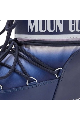 Moon Boot Moon Boot Icon Low Unisex Çocuk Kar Botu Blue Mavi