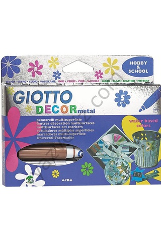 Gıotto Decor Metalik Boya 5'li