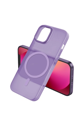 Apple Uyumlu iPhone Buff 13 Taofit Kılıf Purple