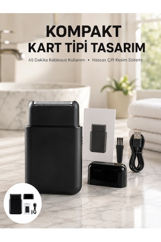 Kargo Elektrikli Tıraş Aleti Hassas Kesim, Kolay Temizlik, Cilt Dostu Yeni Nesil Najmaddin