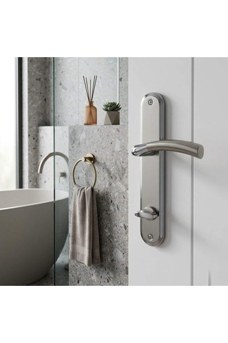 Siba Wc Banyo Kapı Kolu Krom/ınox 200-85-02-18/53