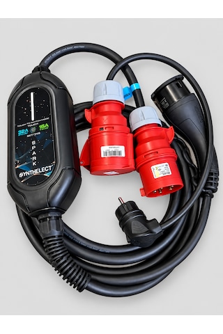 Spark 22 Kw Elektrikli Araçlar İçin Taşınabilir Şarj Cihazı