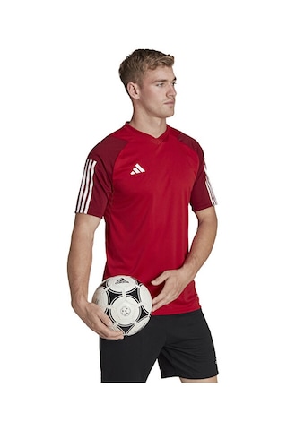 Adidas Tiro 23 Competition Jersey Erkek Futbol Antrenman Forması He5661 Kırmızı He5661 Kırmızı