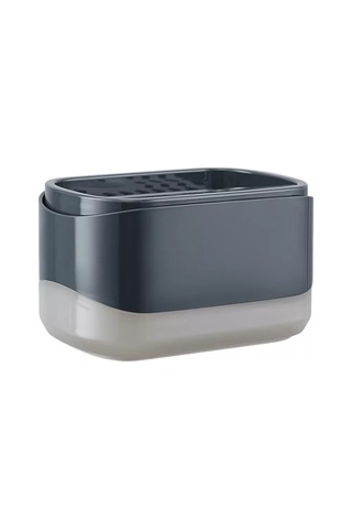 Smart Solutions Nori 350 Ml Bulaşık Süngeri İçin Mutfak Dispanseri 262691340 Koyu Gri