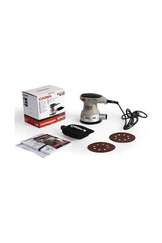 Crown CT13394 240 W Eksantrik Zımpara