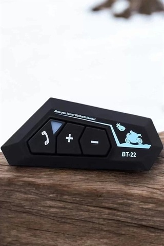 Home İnterkom Intercom Kask Kulaklık Bt22 Bluetooth Motosiklet Kulaklık 5.0 Bluetooth