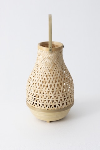 Meander Bambu Masa Lambası 23x37 Cm 4588 Natural