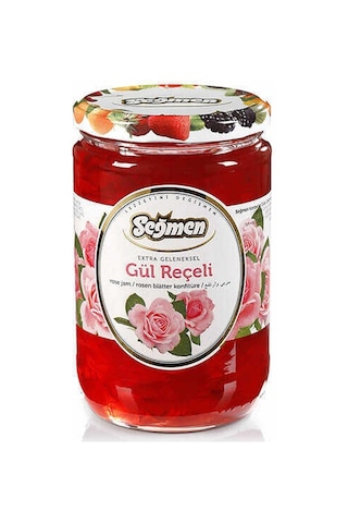 Seğmen Gül Reçeli Kavanoz 800 G