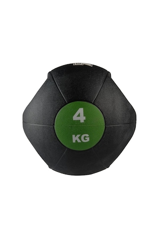 Valeo 4 Kg Yeşil Çift Tutacaklı Sağlık Topu