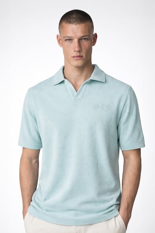 Giotelli Erkek Mint Normal Kesim Regular Fit Viskon Havlu Polo Yaka Tişört