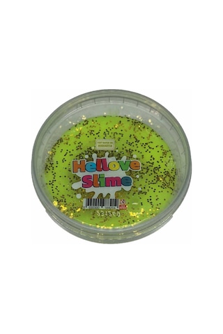 Slime Simli Kaliteli 1 Adet Fosfor Renk Ele Yapışmayan Pofuduk Yumuşacık Slime 001