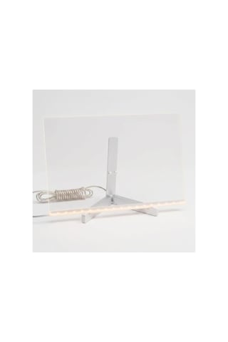 Led Işıklı Şeffaf Çizim Tableti, 30x20 Cm Eğitici Boyama Seti İle 124-Pembe
