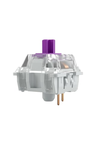 Pc Gaming Race Kailh Pro Purple Switches 120 Adet , Oyun Klavyesi İçin Taktik Ve Sessiz Anahtarlar, Yüksek Uyumluluk,