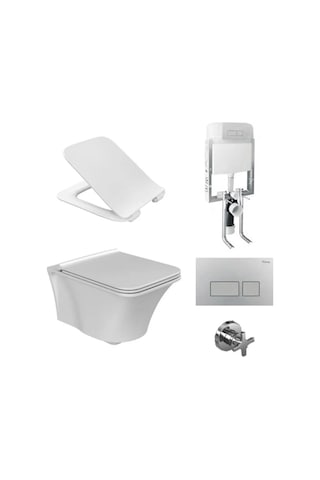 İbiza Rimless Asma Klozet + Gömme Rezervuar Takım