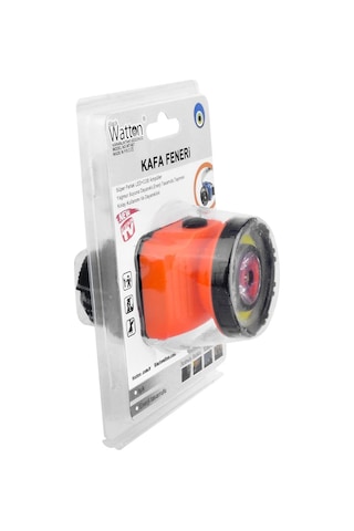 Güçlü Pilli Kafa Lambası Wt-607 Beyaz