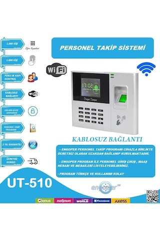 WİFİ  PARMAKİZİ KART OKUYUCU PERSONEL TAKİP SİSTEMİ KURULUM DAHİL