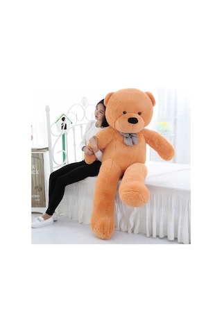 Kuki Oyuncak 160 CM Sevimli Açık Kahverengi Peluş Ayı