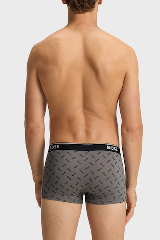 Boss Erkek Boxer 50554443 060 Gri-siyah-gri Gri-siyah-gri