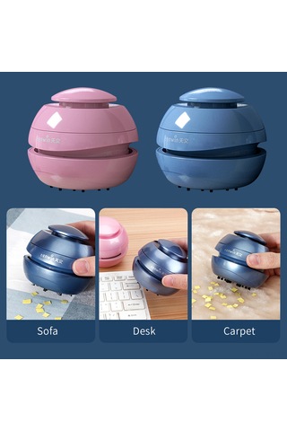 Singree Ms8054 Model Taşınabilir El Temizleyici, Pembe/mavi, Pil Hariç, 130g Hafif, Kolay Kullanım