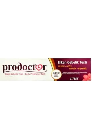 Prodoctor Pratik Erken Gebelik Testi 5 Adet