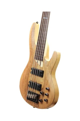 Esp Ltd B-205 Spalted Maple Natural Bas Gitar