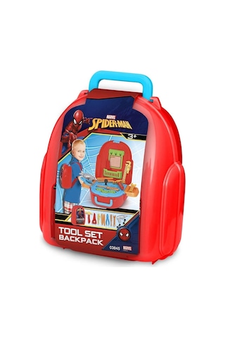 03845 Spiderman Tamir Seti Sırt Çantası -fentoys