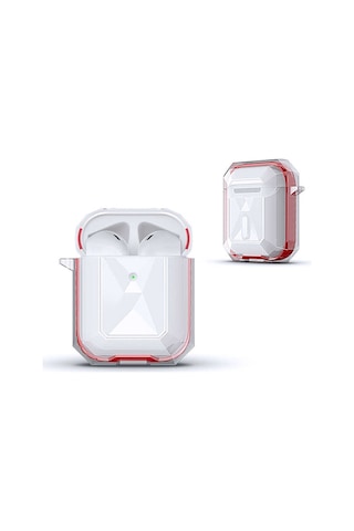 Apple AirPods Uyumlu Kılıf Zore AirPods Airbag 22 Kılıf Siyah