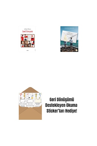 Vurgun + İmtihan + Oğluma Mektuplar + Okuma Sticker'ları