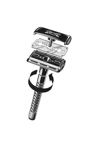 Wilkinson Classic Tıraş Makinesi 5 Adet Jilet Ile Birlikte, Barber's Style 10'lu Jilet Tıraş Seti