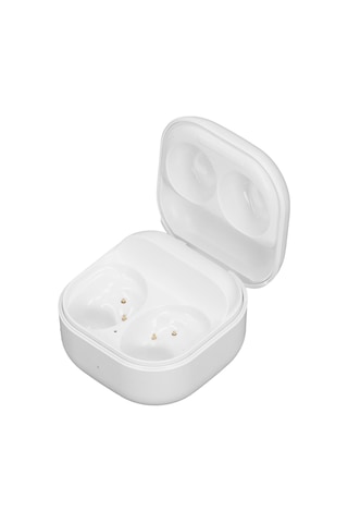 Konesam Samsung Galaxy Buds Fe Sm-r400 İçin Yerine Geçici Şarj Kutusu - 600mah Batarya, Type-c Kablolu, Led Göstergeli, Beyaz Kablolu Şarj Beyaz