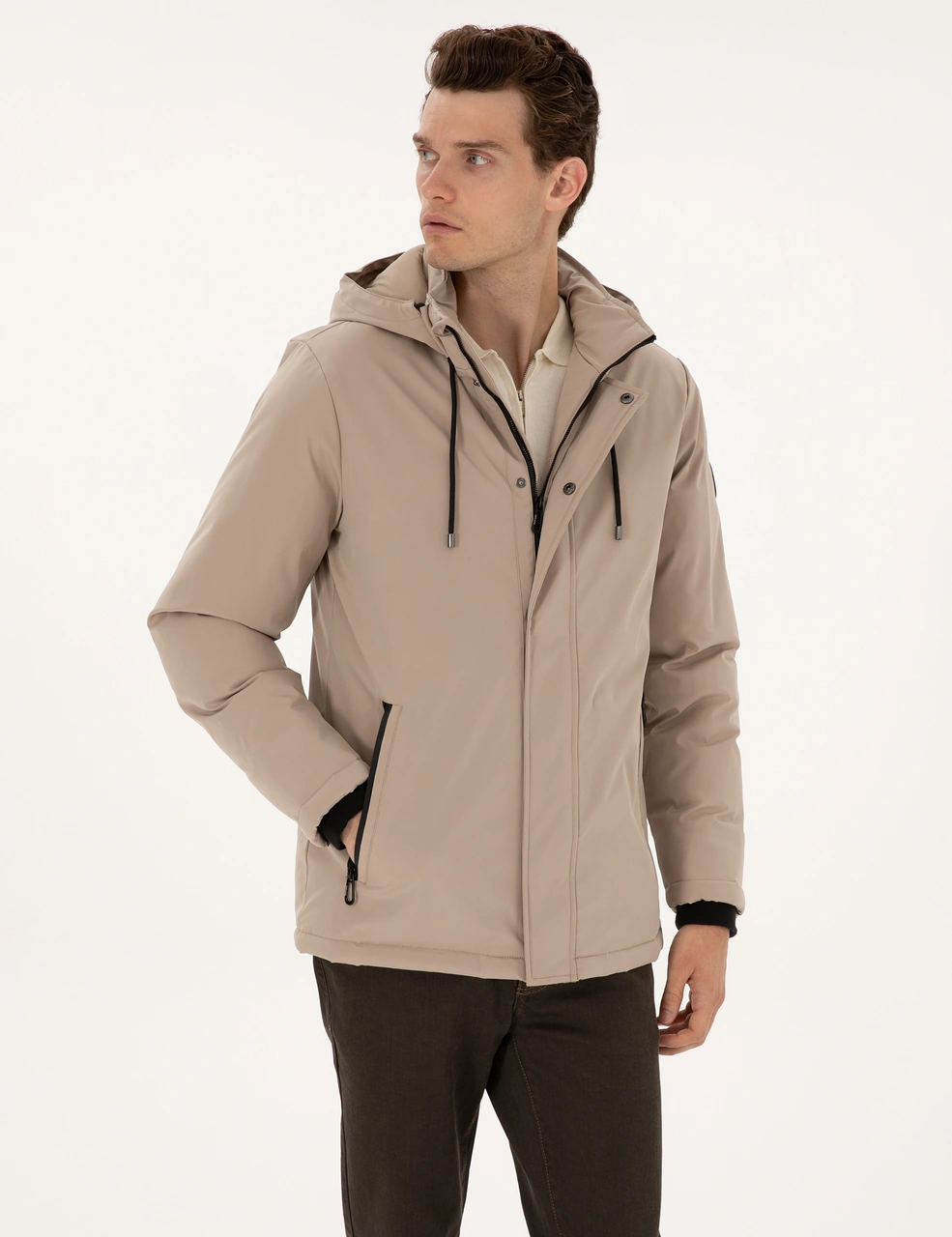 Pierre Cardin Erkek Bej Mont 50313983-vr011 Bej