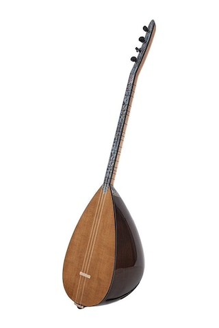 Saz-z-2-5 Ceviz-abalone Klavye Kısa Sap Eq Sistemli Bağlama