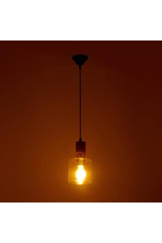 Correx Simurg Tekli Cam Sarkıt Kahverengi / Siyah