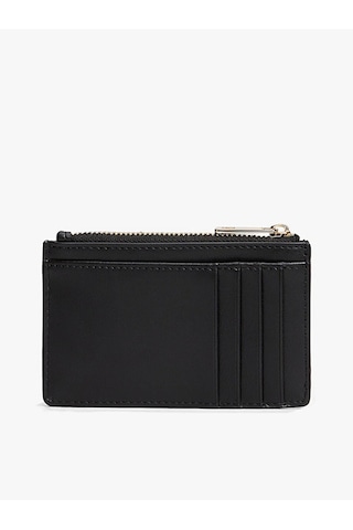 Tommy Hilfiger Th Icon Long Cc Holder Kadın Siyah Kartlık - Aw0aw17735