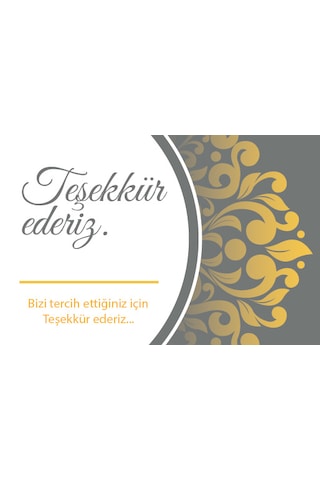 Ny Teşekkür Kartı