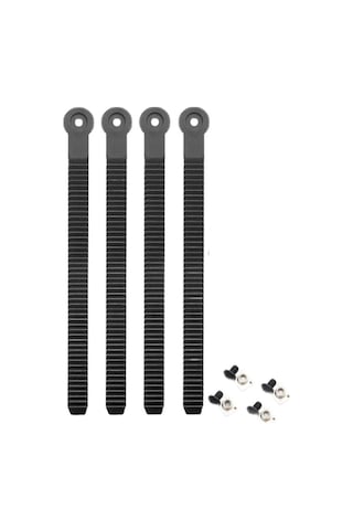 Bosphorusboutique Suntek Snowboard Ayak Bileği Askıları Sabitleme 4-adet Siyah Eo Siyah