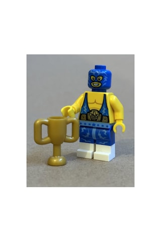 Orjinal Lego Minifigür Luchador Wrestler